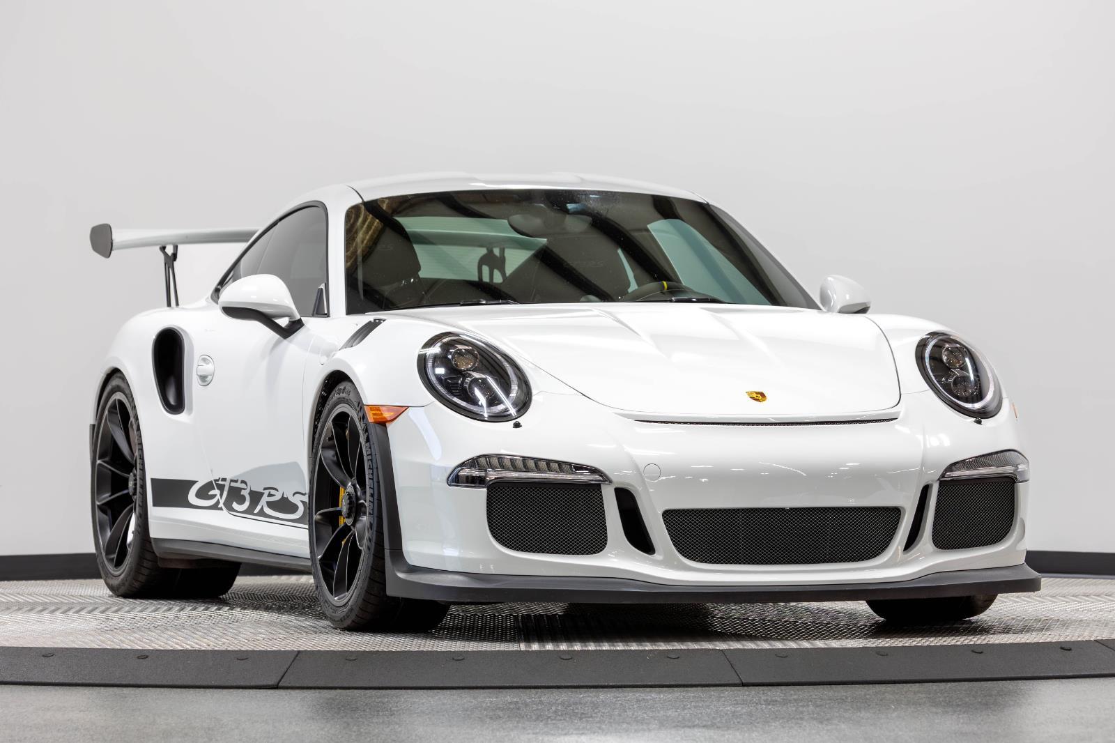 White 2016 Porsche 911 Coupe Rear-Wheel Drive Automatic