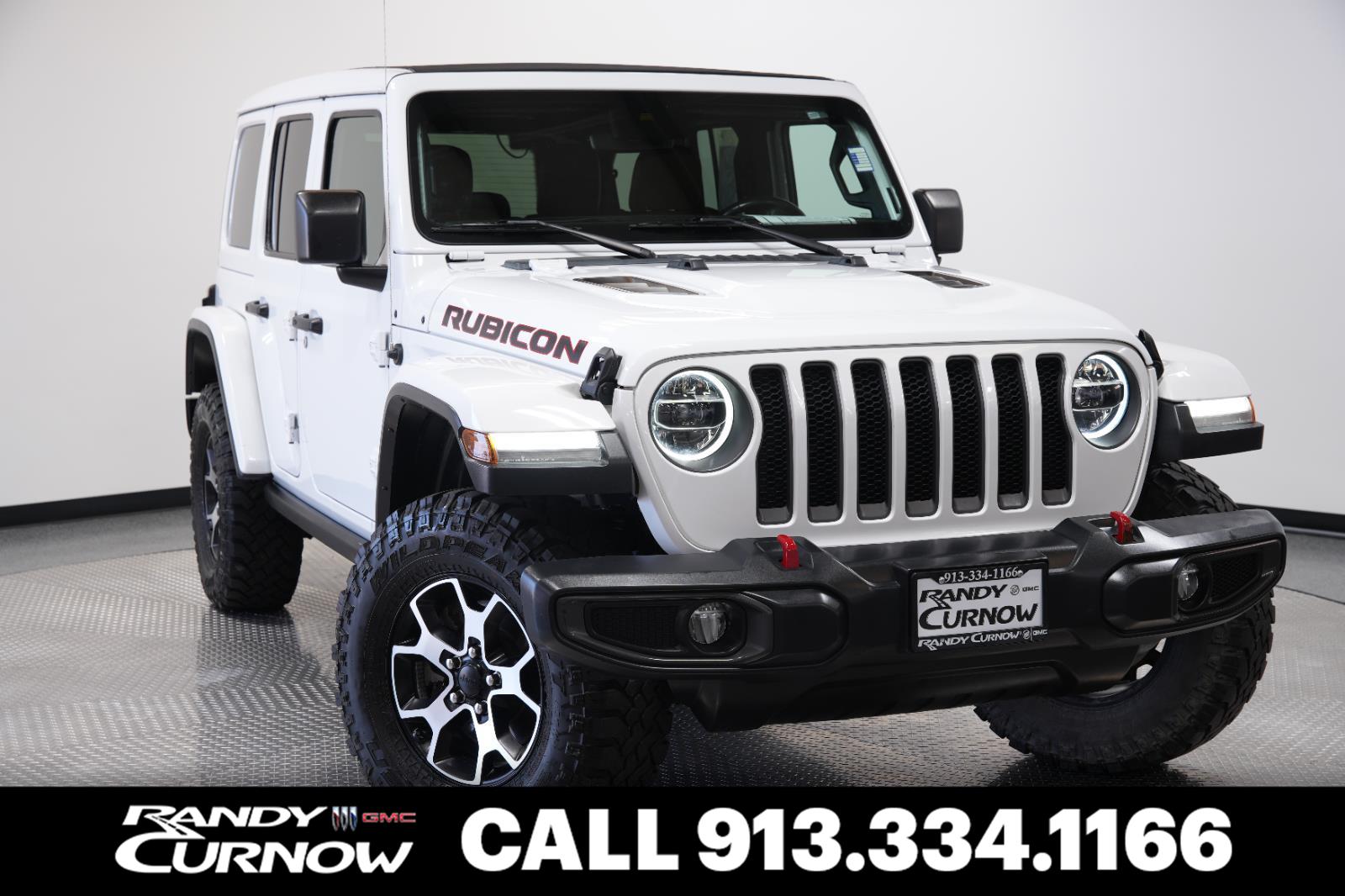 Bright White Clearcoat 2021 Jeep Wrangler Unlimited Rubicon 4WD SUV / Crossover Four-Wheel Drive 8-Speed Automatic