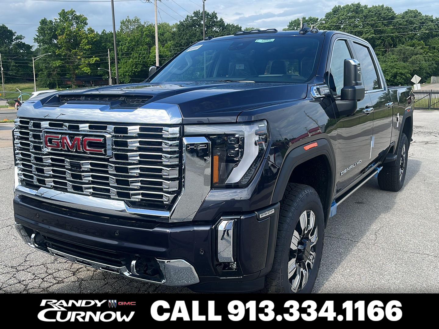Titanium Rush Metallic 2026 GMC Sierra 2500HD Denali Crew Cab 4WD Pickup Truck Four-Wheel Drive Automatic