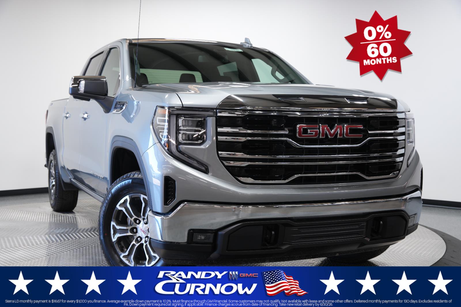 Sterling Metallic 2026 GMC Sierra 1500 Pickup Truck Four-Wheel Drive Automatic