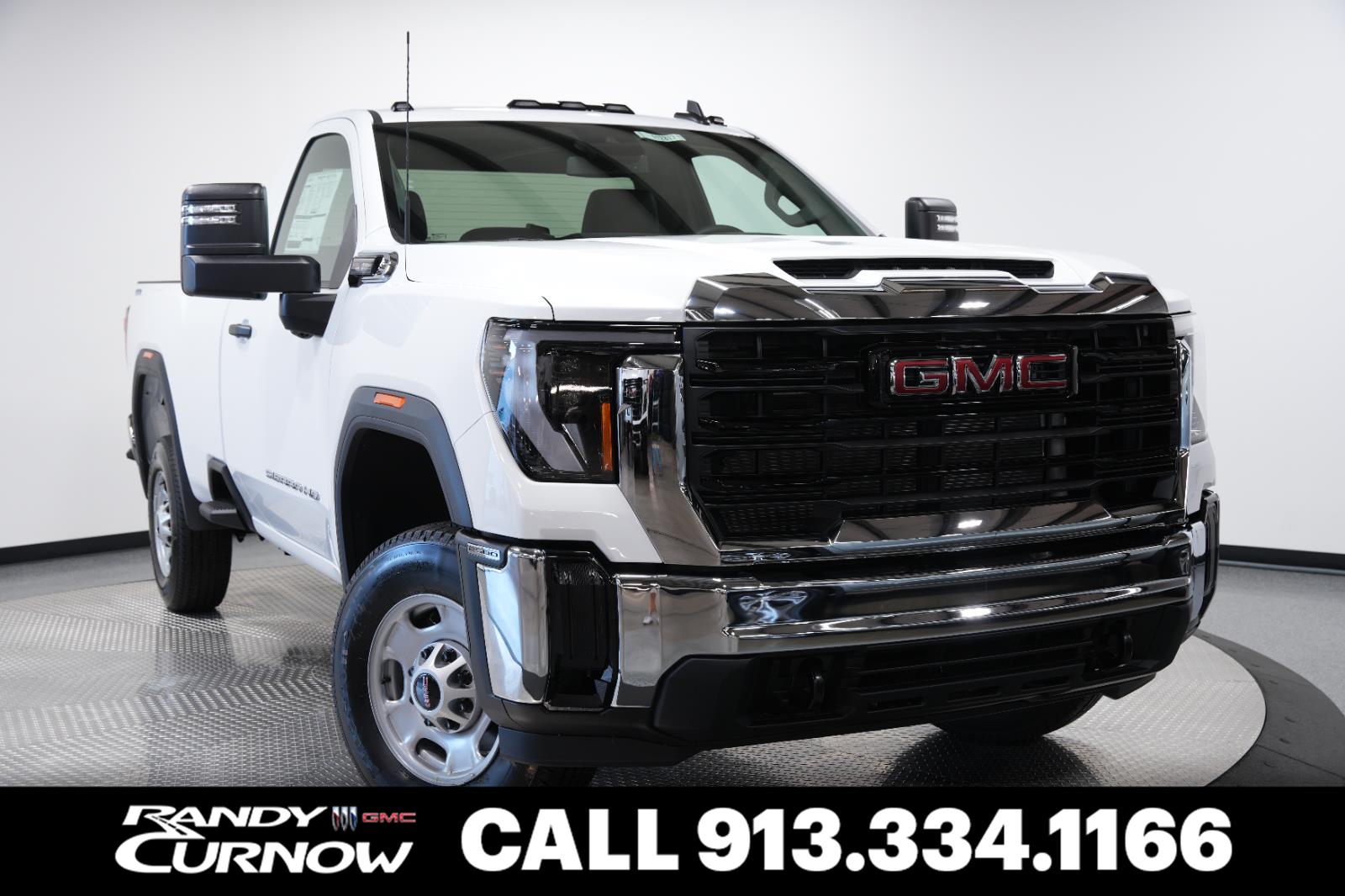 Summit White 2026 GMC Sierra 2500HD Pickup Truck Four-Wheel Drive Automatic