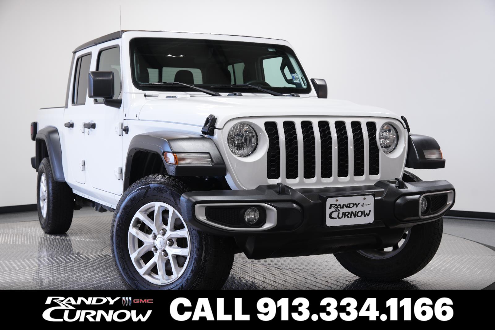 Bright White Clearcoat 2023 Jeep Gladiator Pickup Truck Four-Wheel Drive 8-Speed Automatic