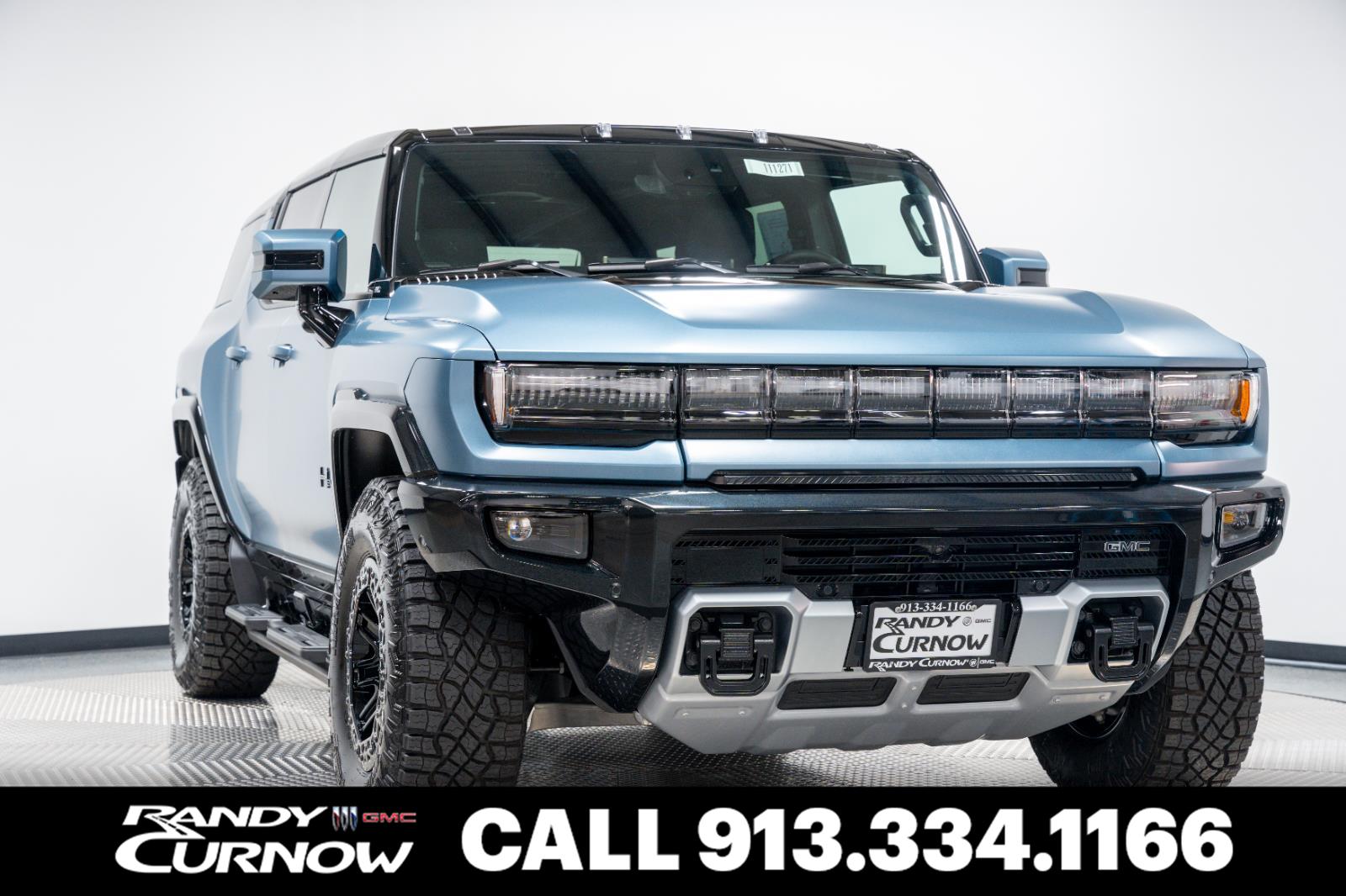 Neptune Blue Matte 2024 GMC Hummer EV SUV SUV / Crossover All-Wheel Drive Automatic