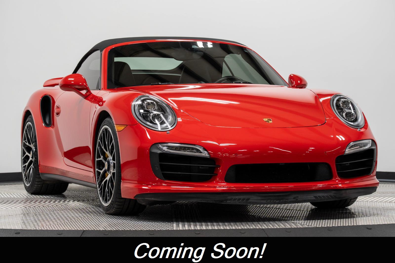 Guards Red 2015 Porsche 911 Convertible All-Wheel Drive Automatic