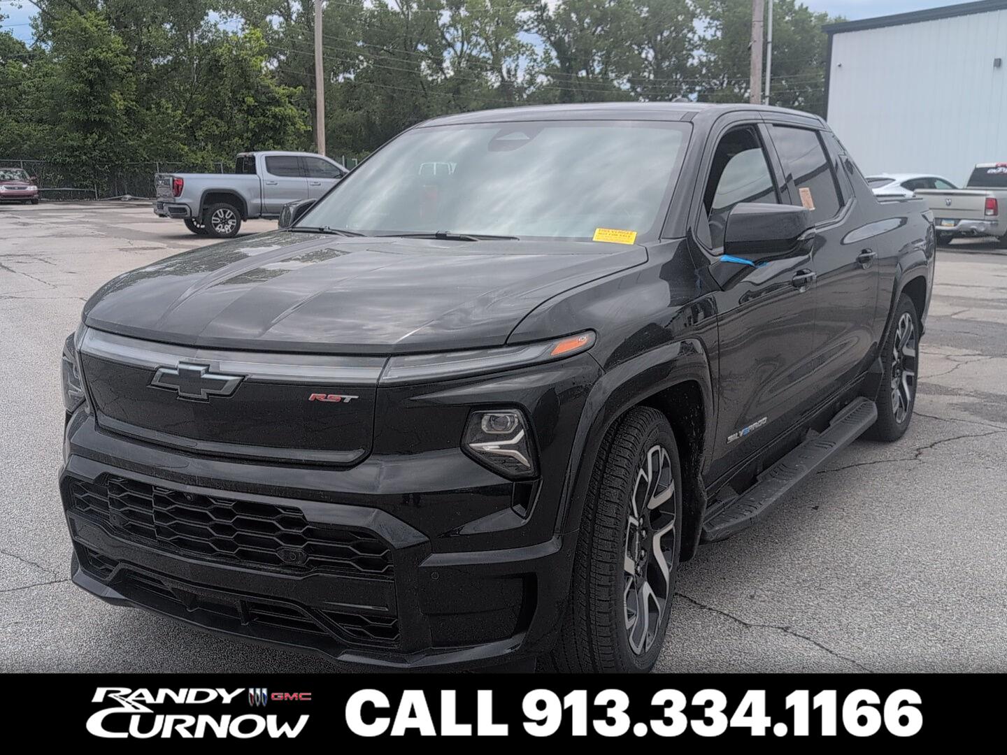 BLK/Black 2025 Chevrolet Silverado EV Pickup Truck All-Wheel Drive 