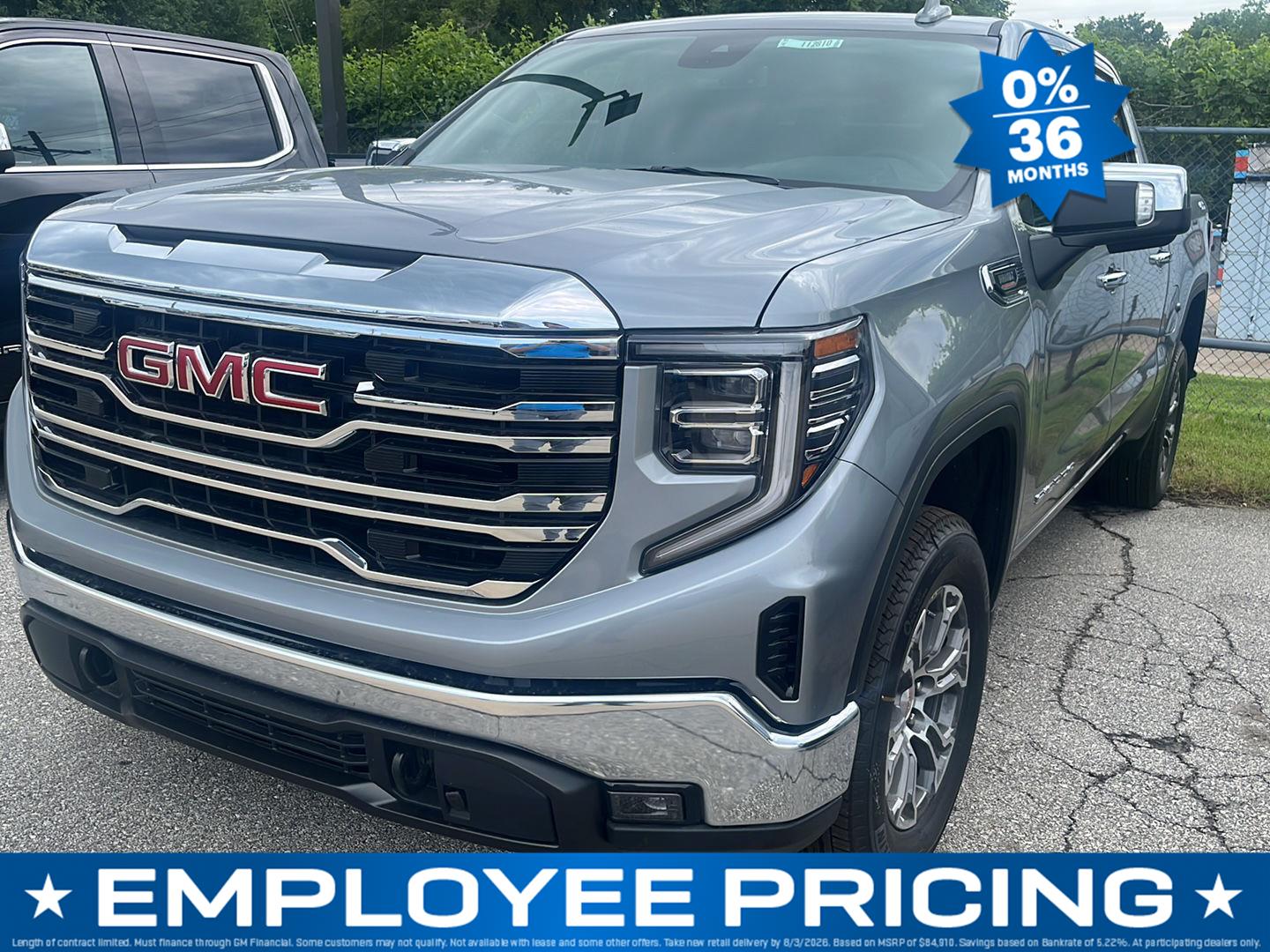 Sterling Metallic 2026 GMC Sierra 1500 Pickup Truck Four-Wheel Drive Automatic