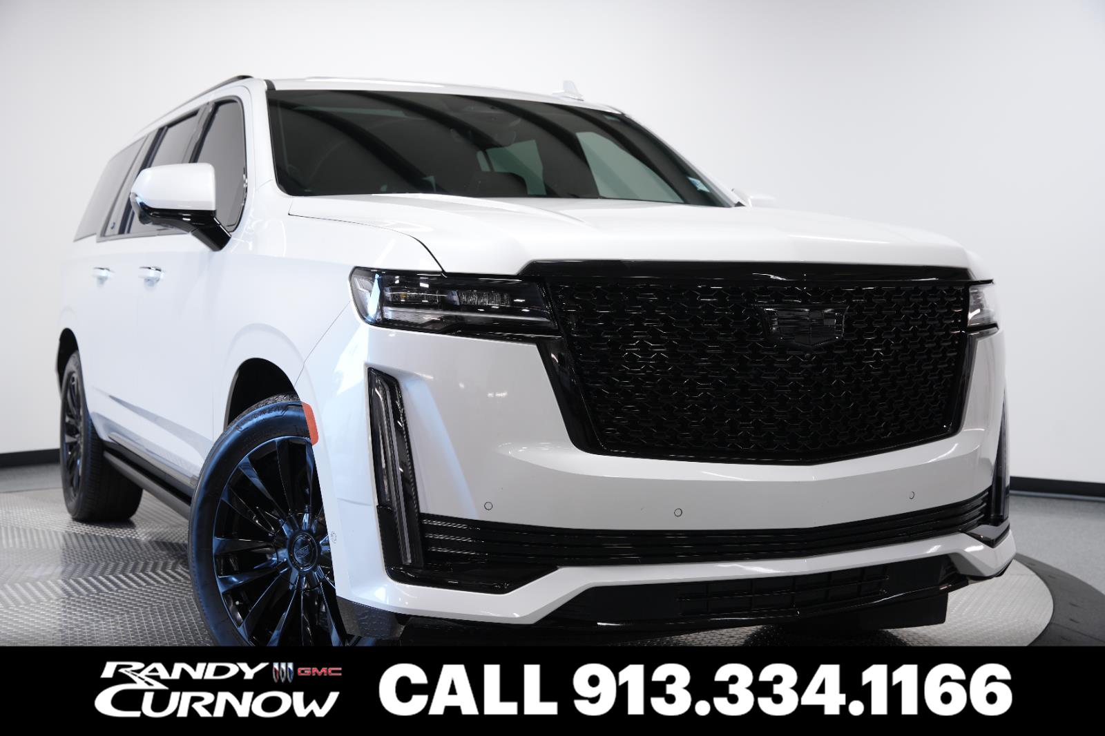 Crystal White Tricoat 2024 Cadillac Escalade ESV SUV / Crossover Four-Wheel Drive Automatic