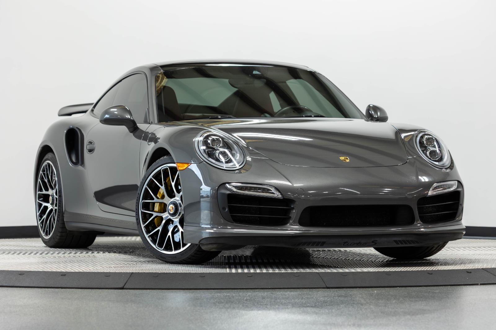 Agate Gray Metallic 2015 Porsche 911 Coupe All-Wheel Drive Automatic