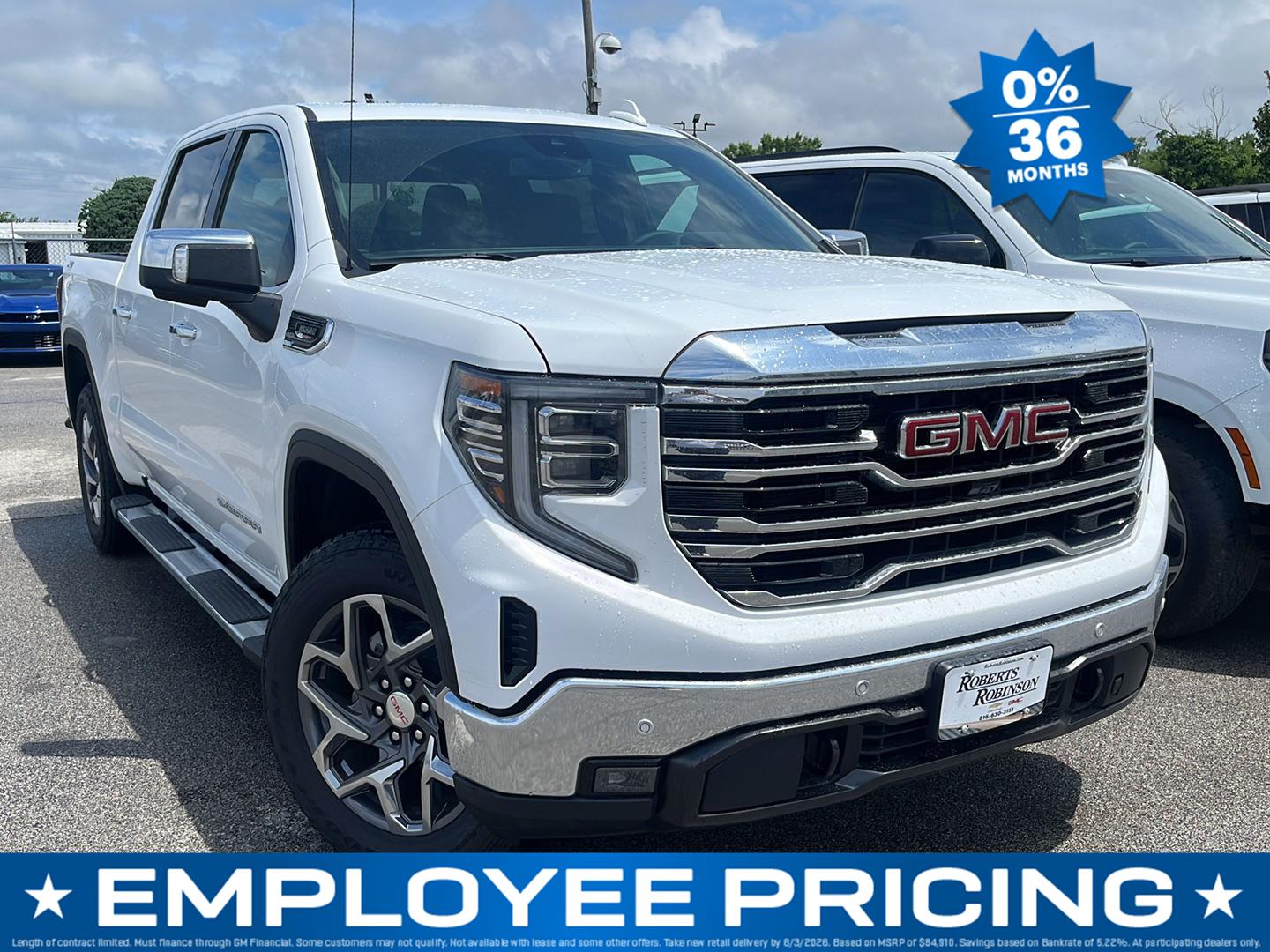 Summit White 2026 GMC Sierra 1500 Pickup Truck Four-Wheel Drive Automatic