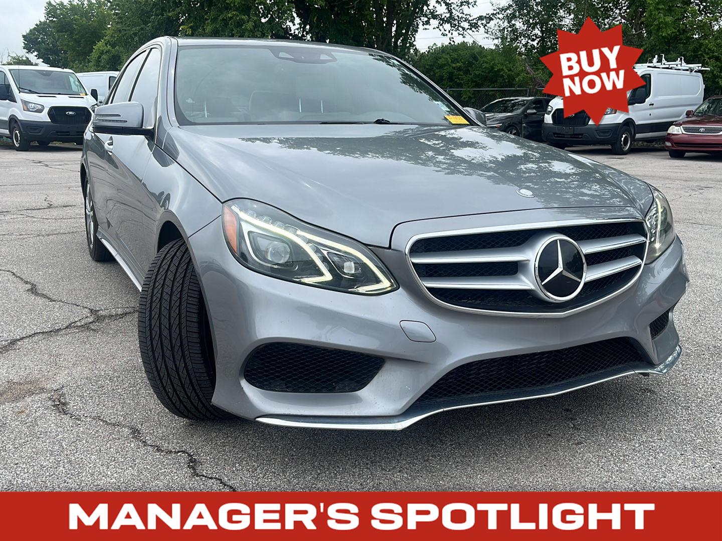 2014 Mercedes-Benz E-Class Gris (GRY/Gray) Sedán  