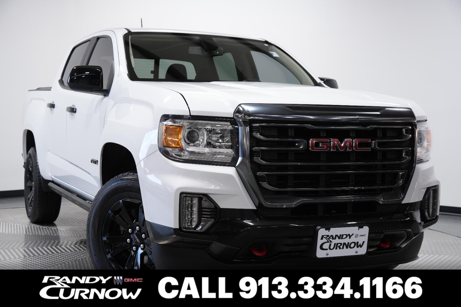 Summit White 2022 GMC Canyon Pickup Truck Four-Wheel Drive 8-Speed Automatic