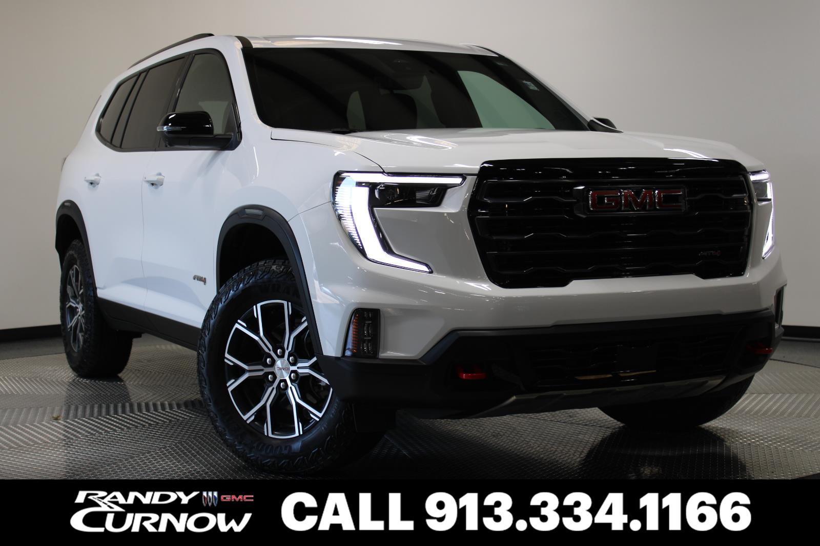 Summit White 2026 GMC Acadia SUV / Crossover Four-Wheel Drive 8-Speed Automatic