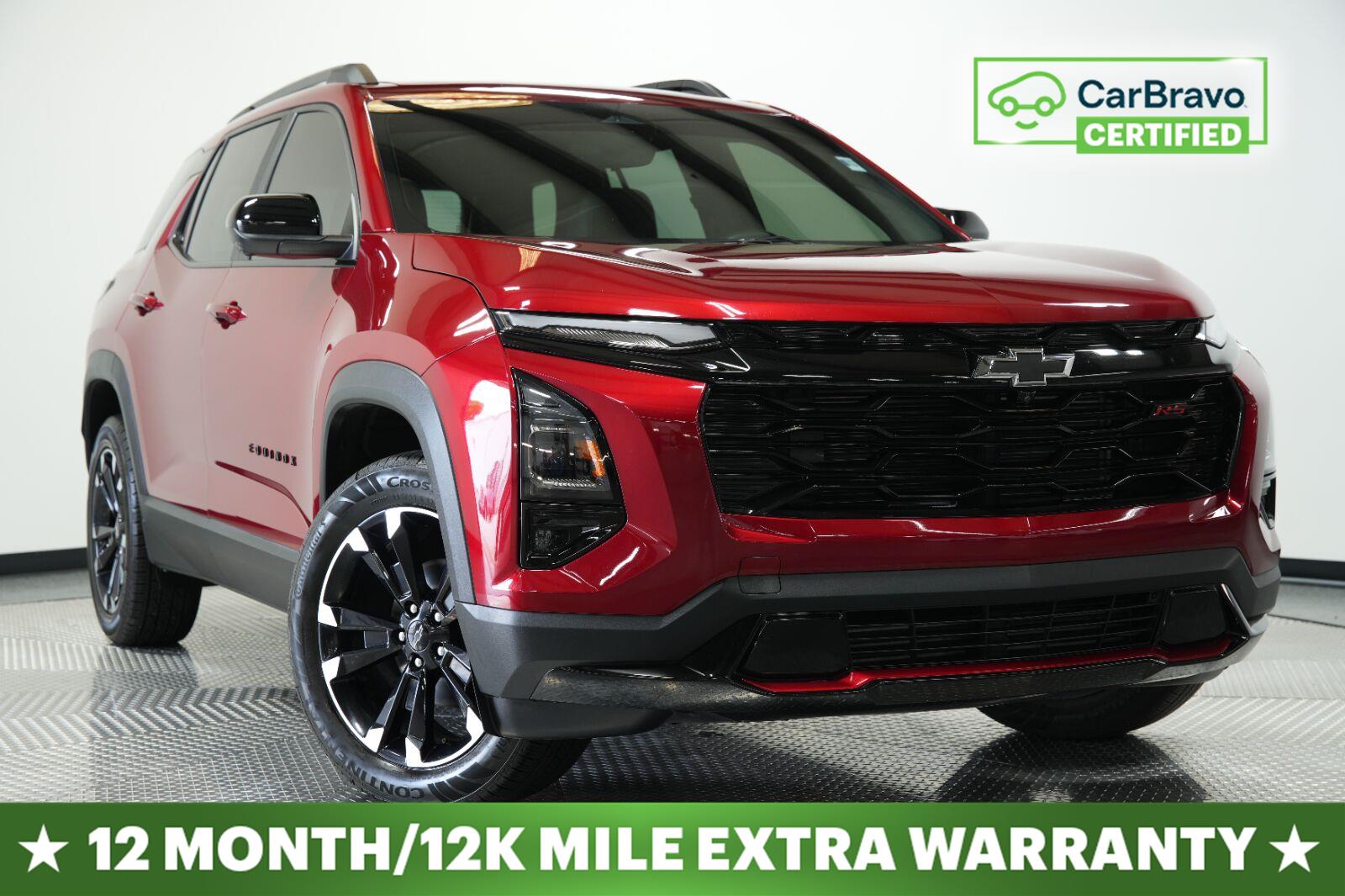 Radiant Red Tintcoat 2025 Chevrolet Equinox SUV / Crossover Four-Wheel Drive 8-Speed Automatic