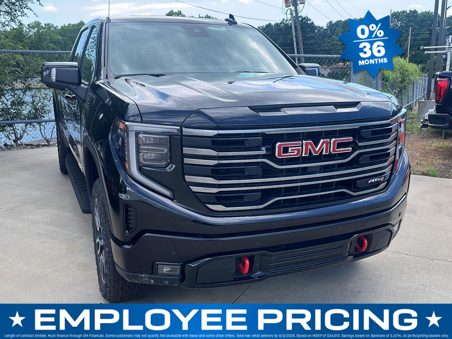 Onyx Black 2026 GMC Sierra 1500 Pickup Truck Four-Wheel Drive Automatic
