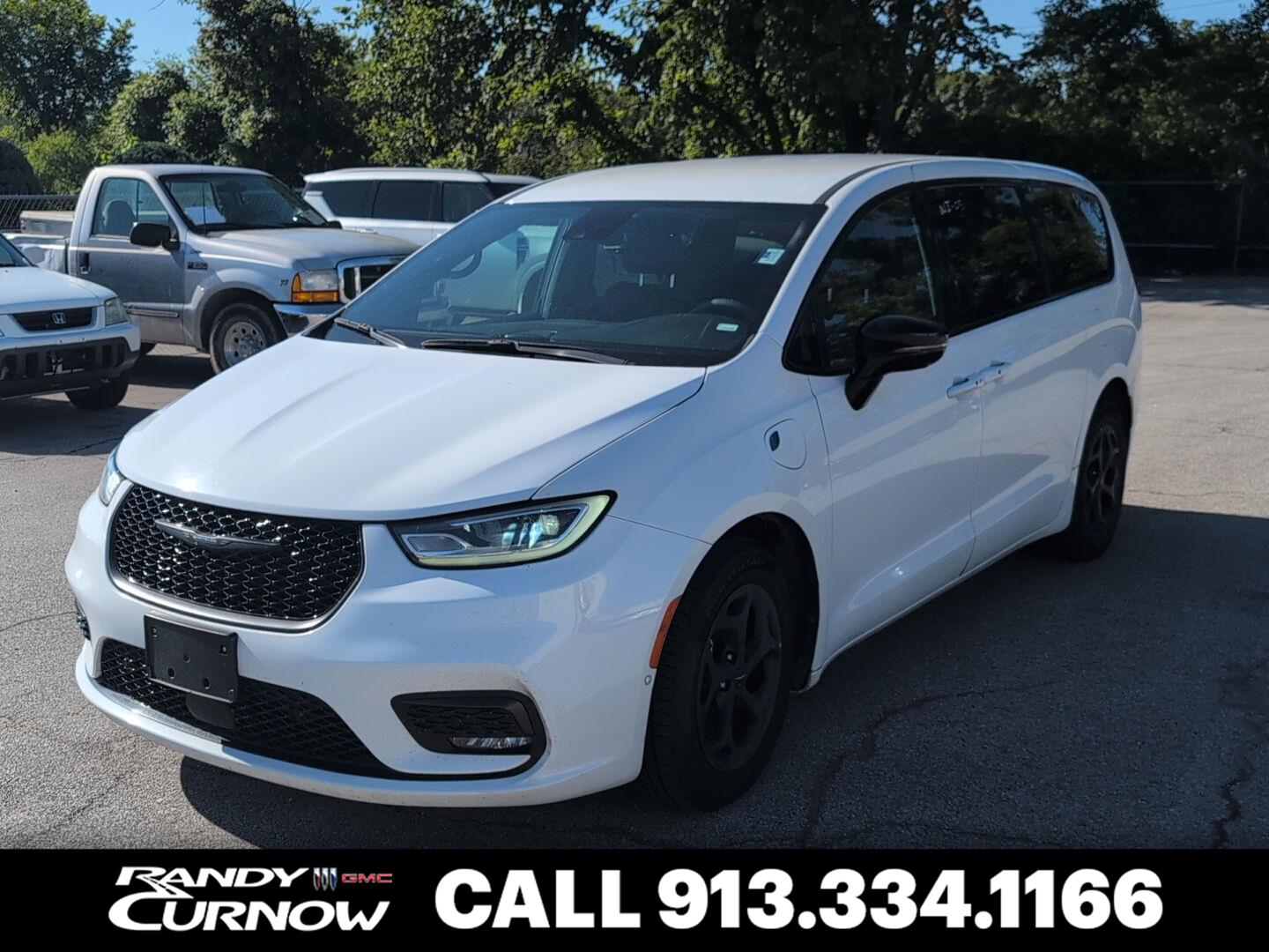 Bright White Clearcoat 2024 Chrysler Pacifica Hybrid Minivan Front-Wheel Drive Automatic