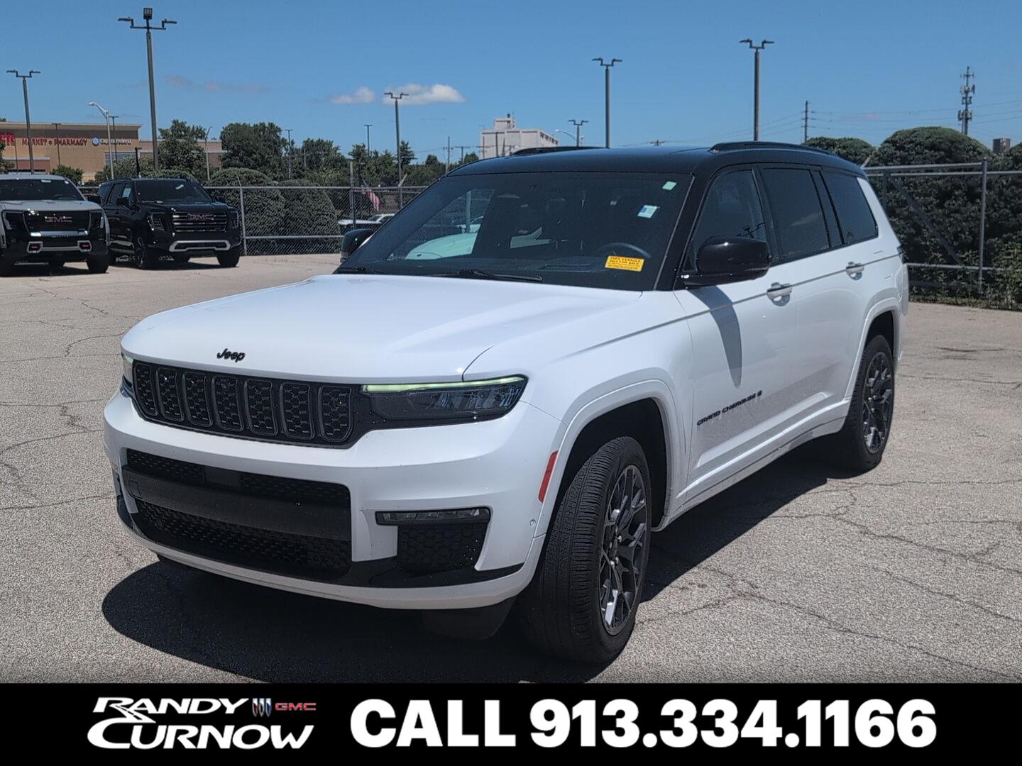 Bright White Clearcoat 2023 Jeep Grand Cherokee L SUV / Crossover Four-Wheel Drive 8-Speed Automatic