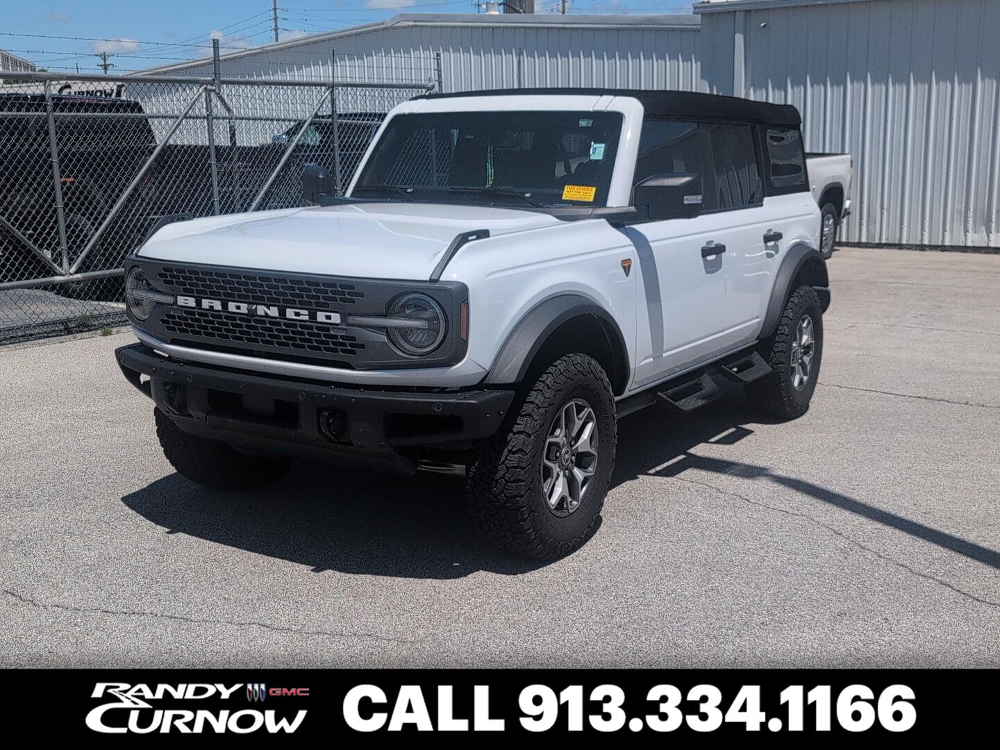 Oxford White 2024 Ford Bronco SUV / Crossover Four-Wheel Drive Automatic