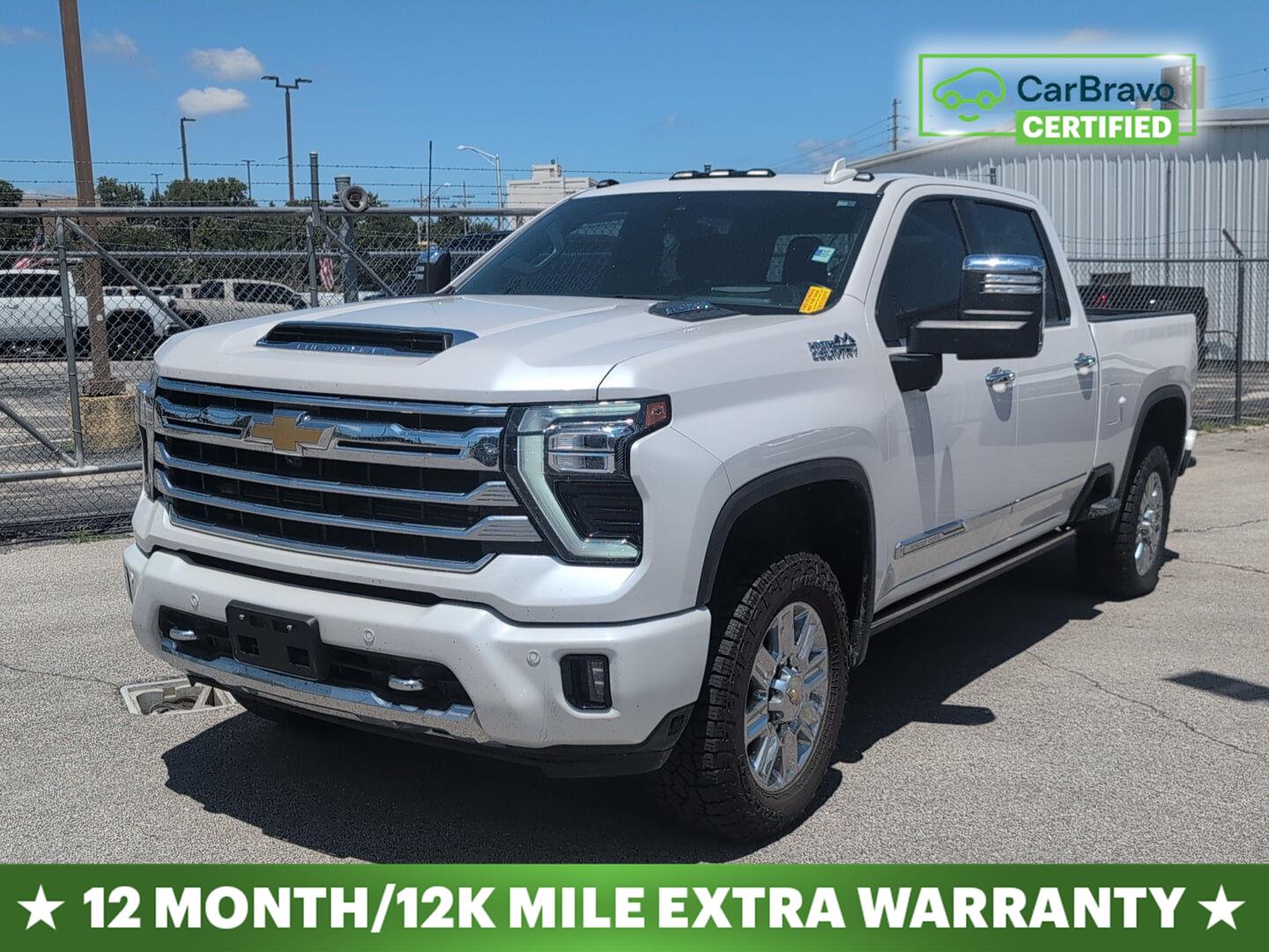 White 2024 Chevrolet Silverado 3500HD Pickup Truck Four-Wheel Drive