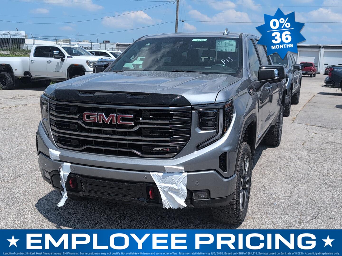 Sterling Metallic 2026 GMC Sierra 1500 Pickup Truck Four-Wheel Drive Automatic