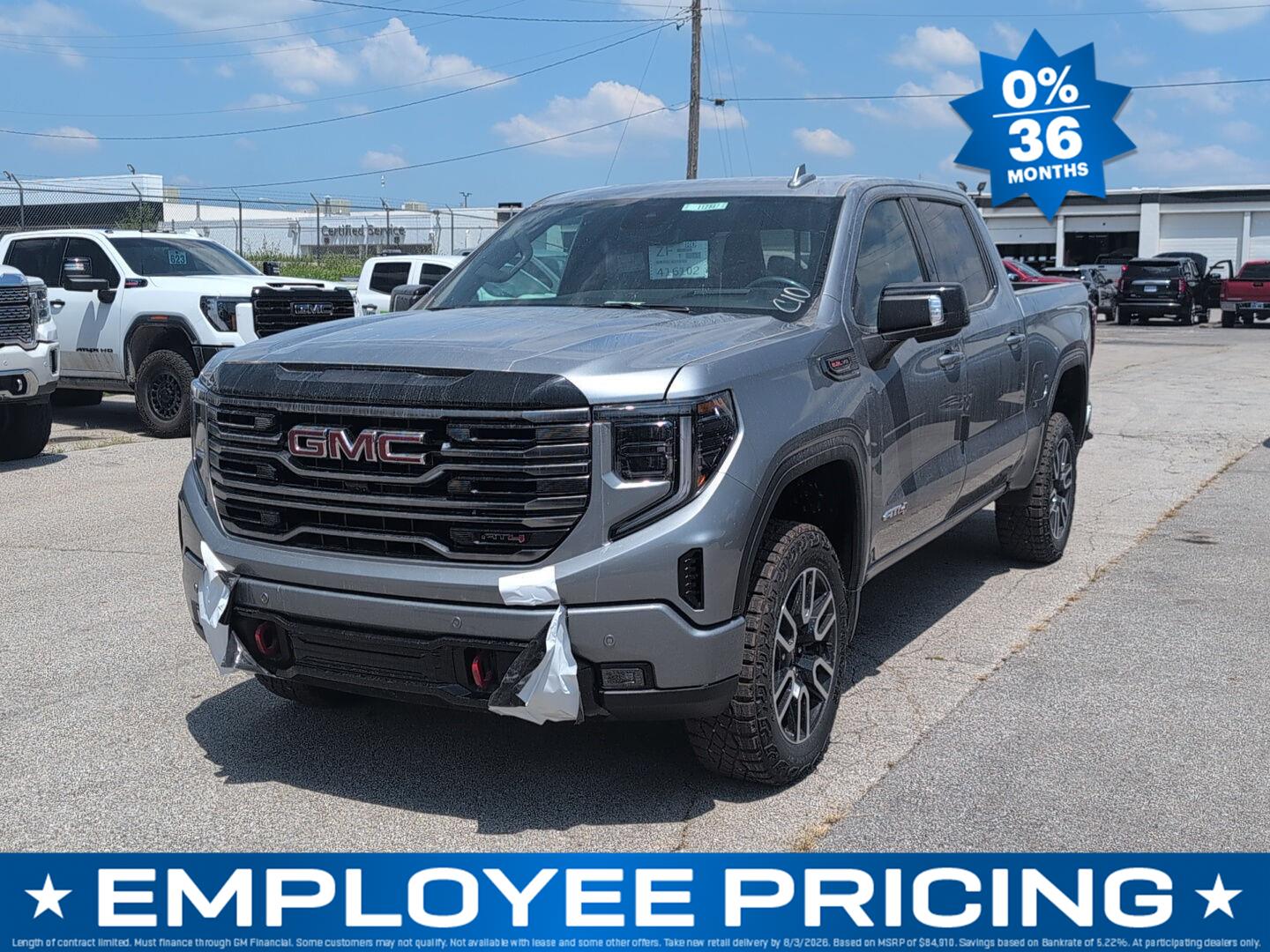 Sterling Metallic 2026 GMC Sierra 1500 Pickup Truck Four-Wheel Drive Automatic