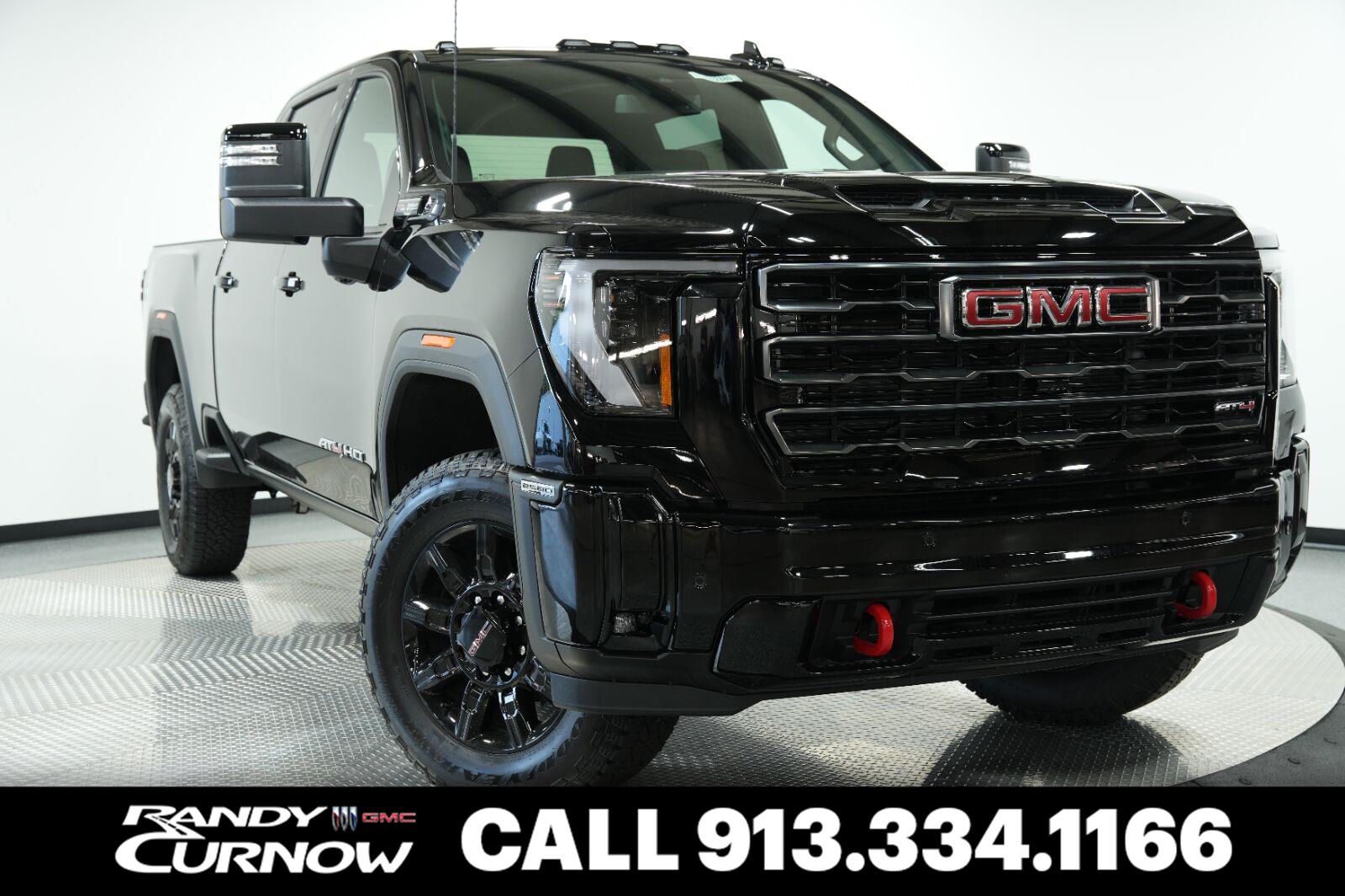 Onyx Black 2026 GMC Sierra 2500HD Pickup Truck Four-Wheel Drive Automatic