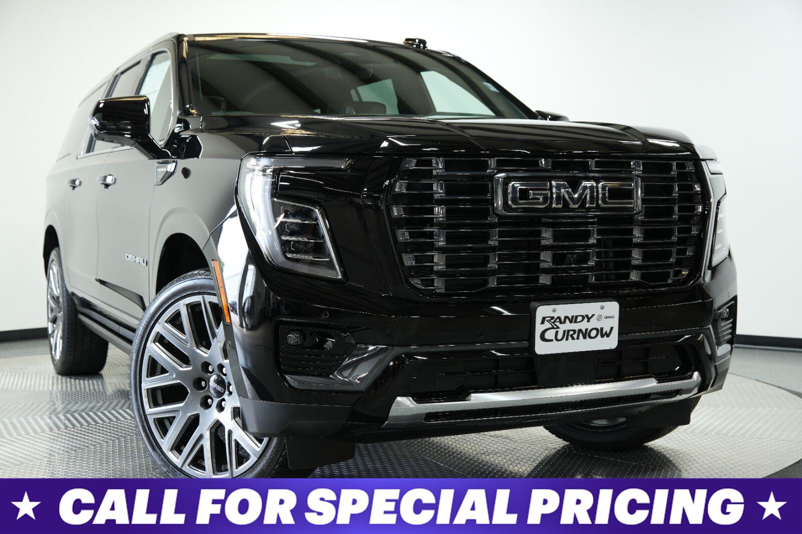 Onyx Black 2026 GMC Yukon XL SUV / Crossover Four-Wheel Drive Automatic