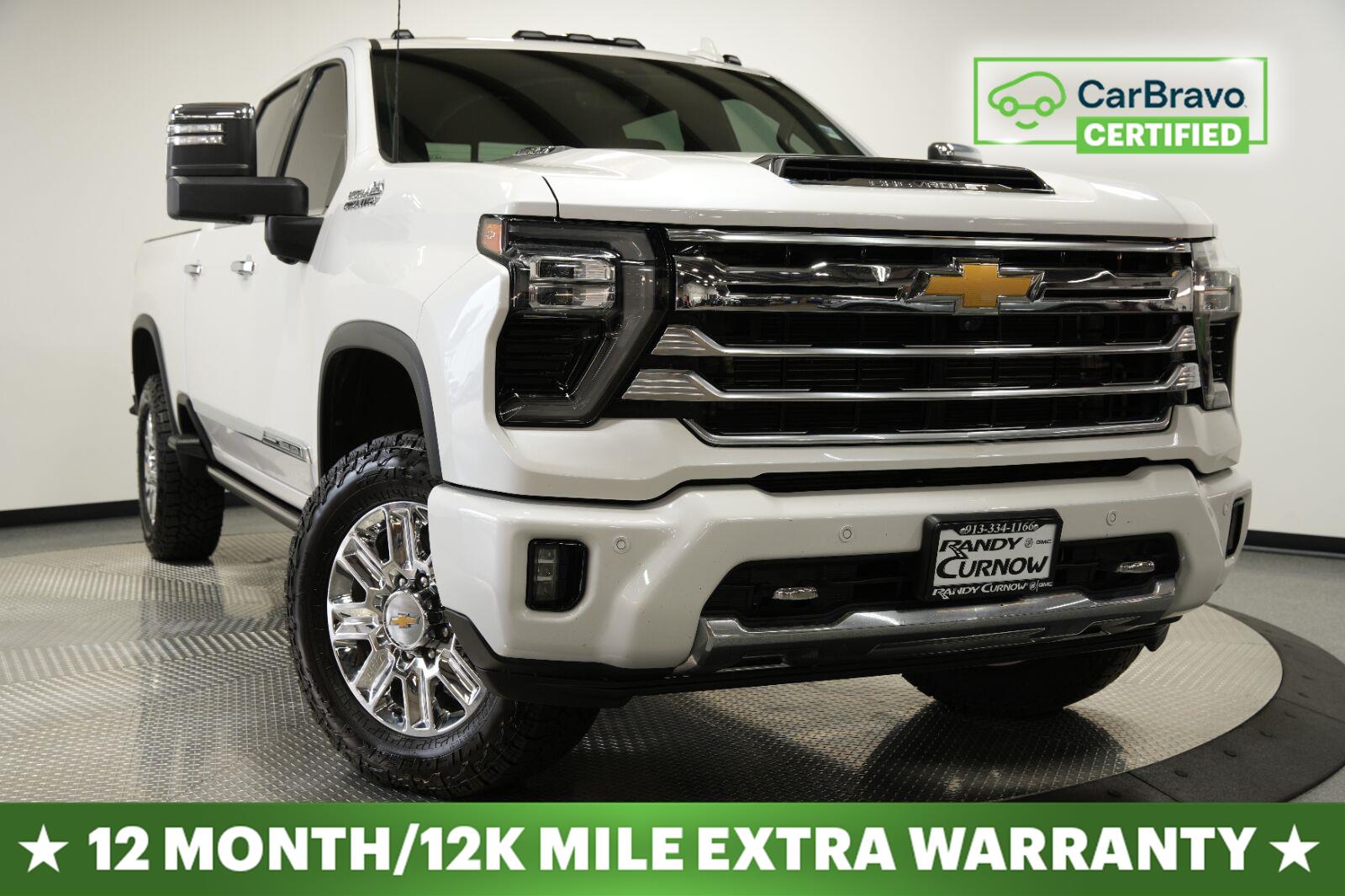 White 2024 Chevrolet Silverado 3500HD Pickup Truck Four-Wheel Drive