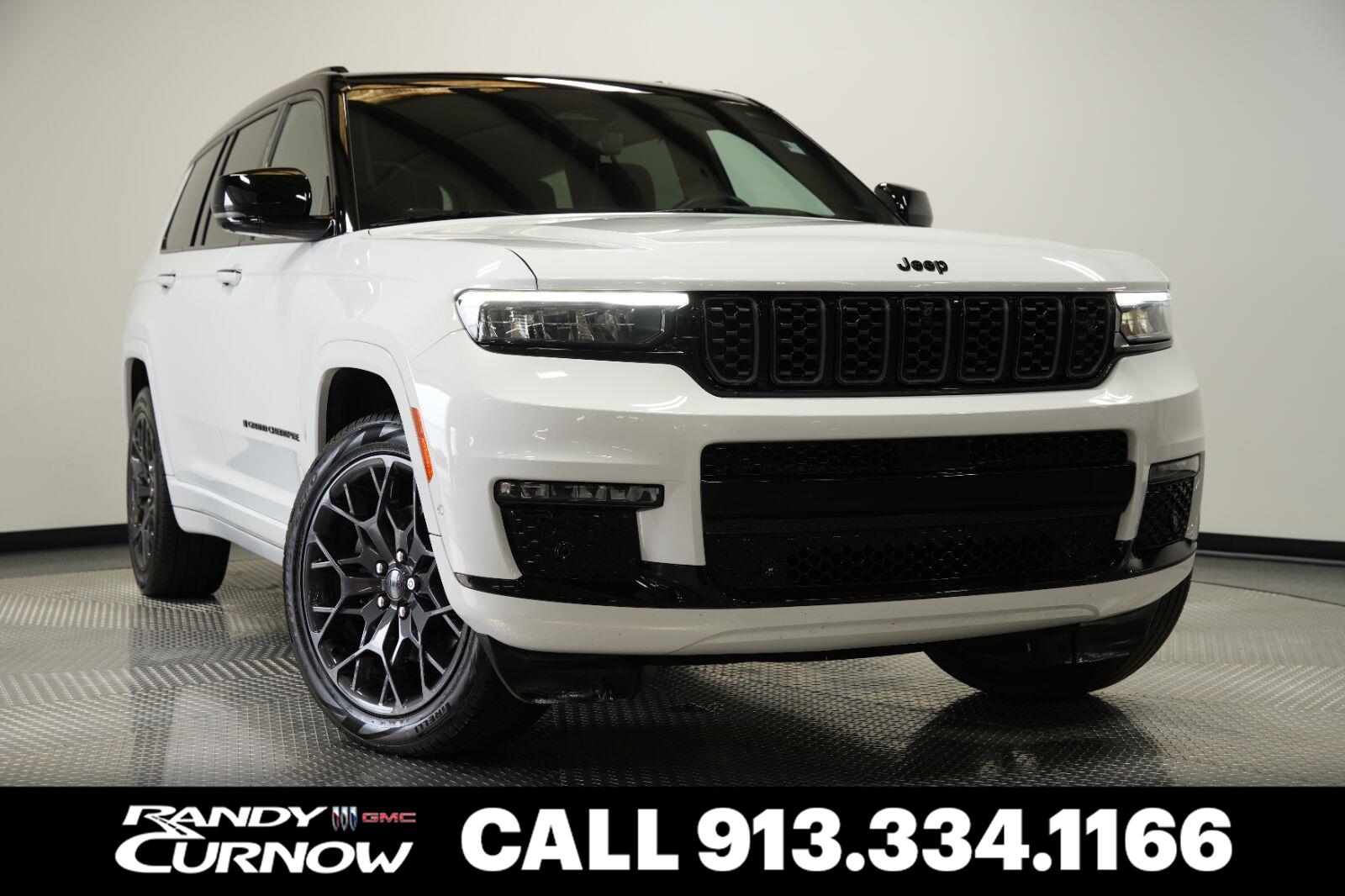 Bright White Clearcoat 2023 Jeep Grand Cherokee L SUV / Crossover Four-Wheel Drive 8-Speed Automatic