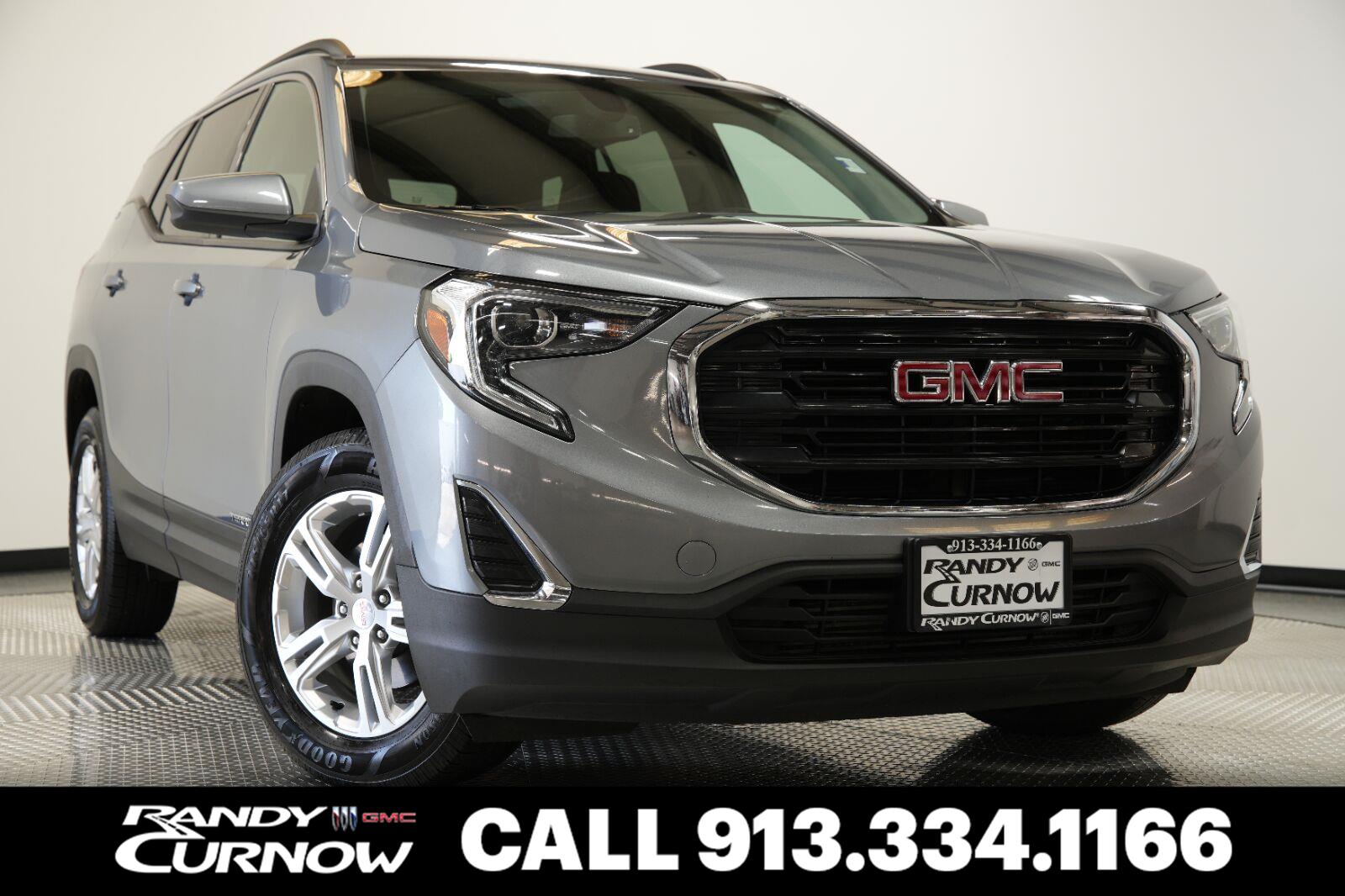 Gray (Satin Steel Metallic) 2018 GMC Terrain SUV / Crossover Front-Wheel Drive 9-Speed Automatic Overdrive