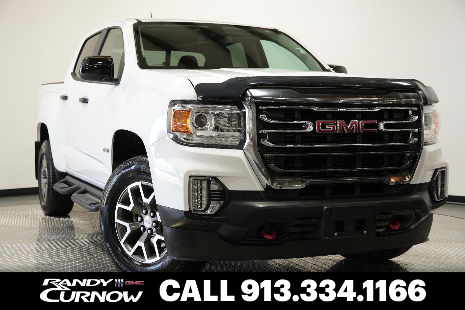 Summit White 2022 GMC Canyon Pickup Truck Four-Wheel Drive 8-Speed Automatic