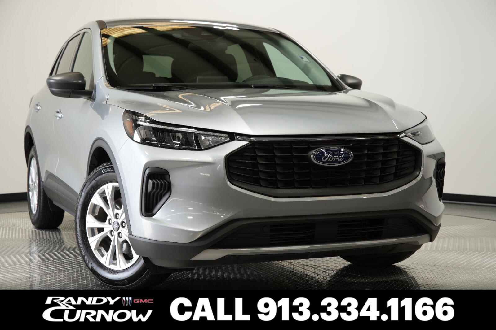 Iconic Silver 2023 Ford Escape SUV / Crossover Front-Wheel Drive 8-Speed Automatic