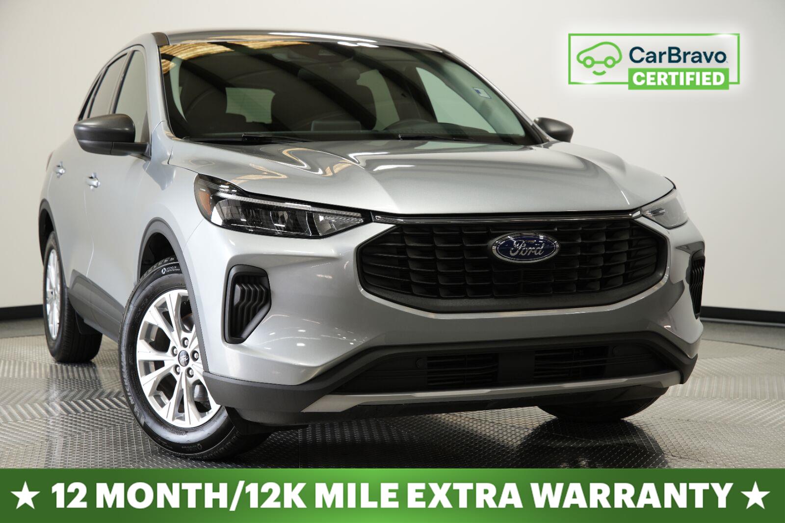 Iconic Silver 2023 Ford Escape SUV / Crossover Front-Wheel Drive 8-Speed Automatic