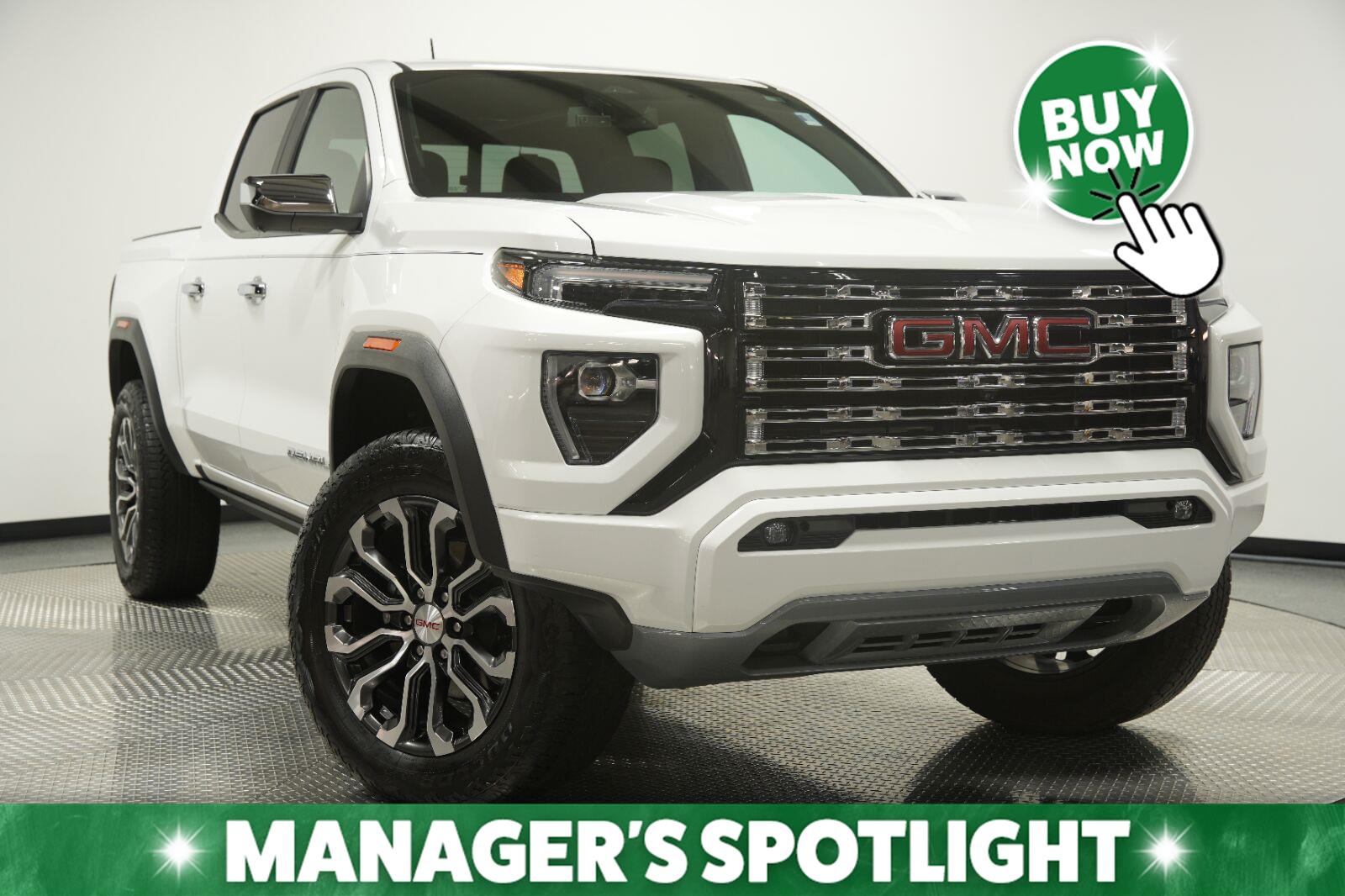 Summit White 2024 GMC Canyon Pickup Truck Four-Wheel Drive 8-Speed Automatic