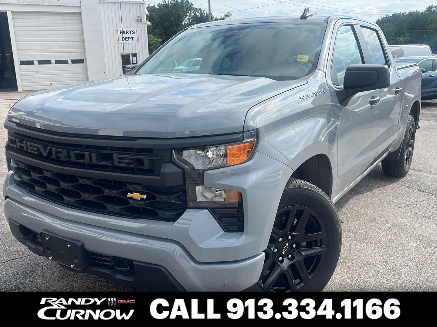 Slate Gray Metallic 2024 Chevrolet Silverado 1500 Pickup Truck Four-Wheel Drive 8-Speed Automatic