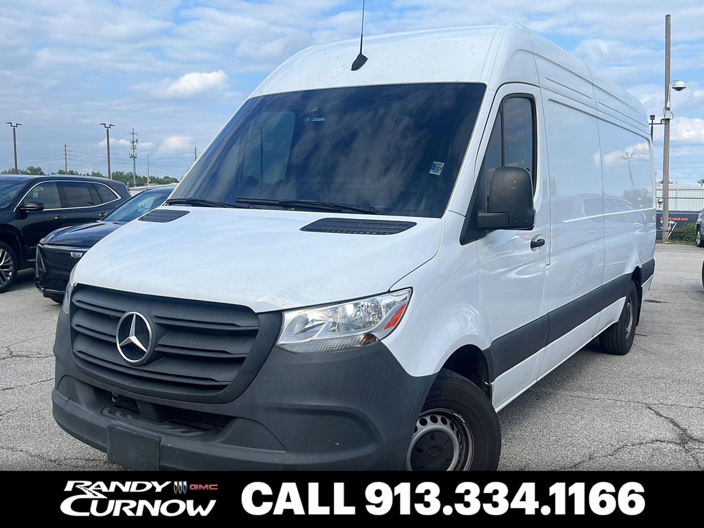 Arctic White 2024 Mercedes-Benz Sprinter Cargo Van Rear-Wheel Drive Automatic
