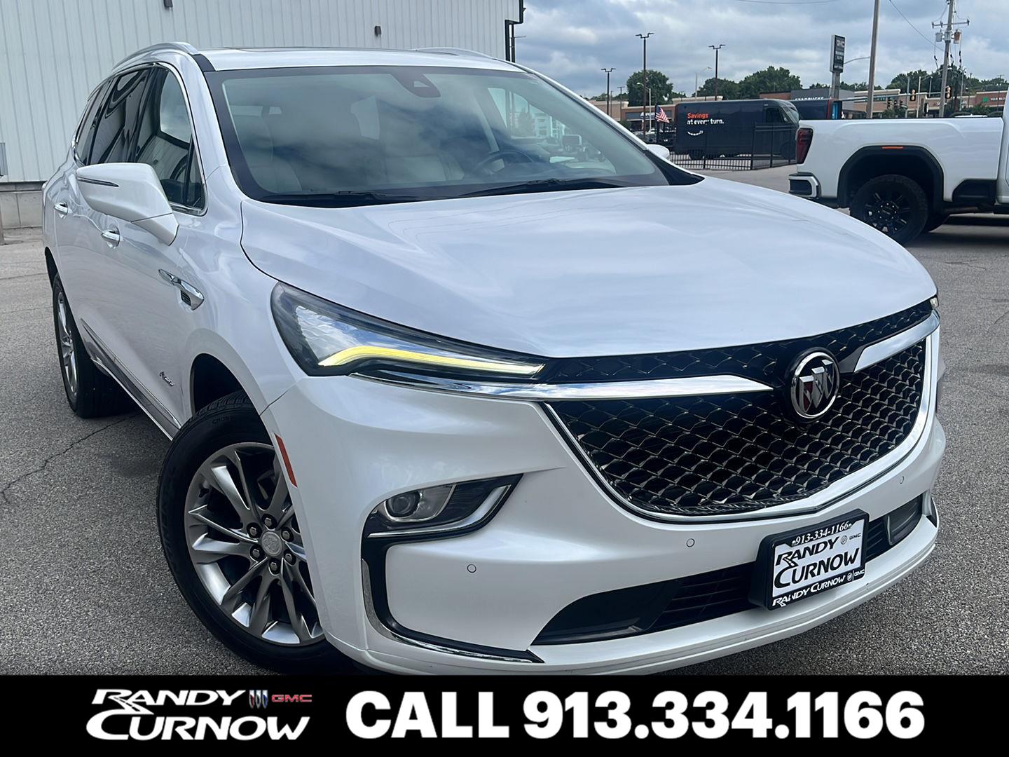 White Frost Tricoat 2022 Buick Enclave SUV / Crossover Four-Wheel Drive 9-Speed Automatic