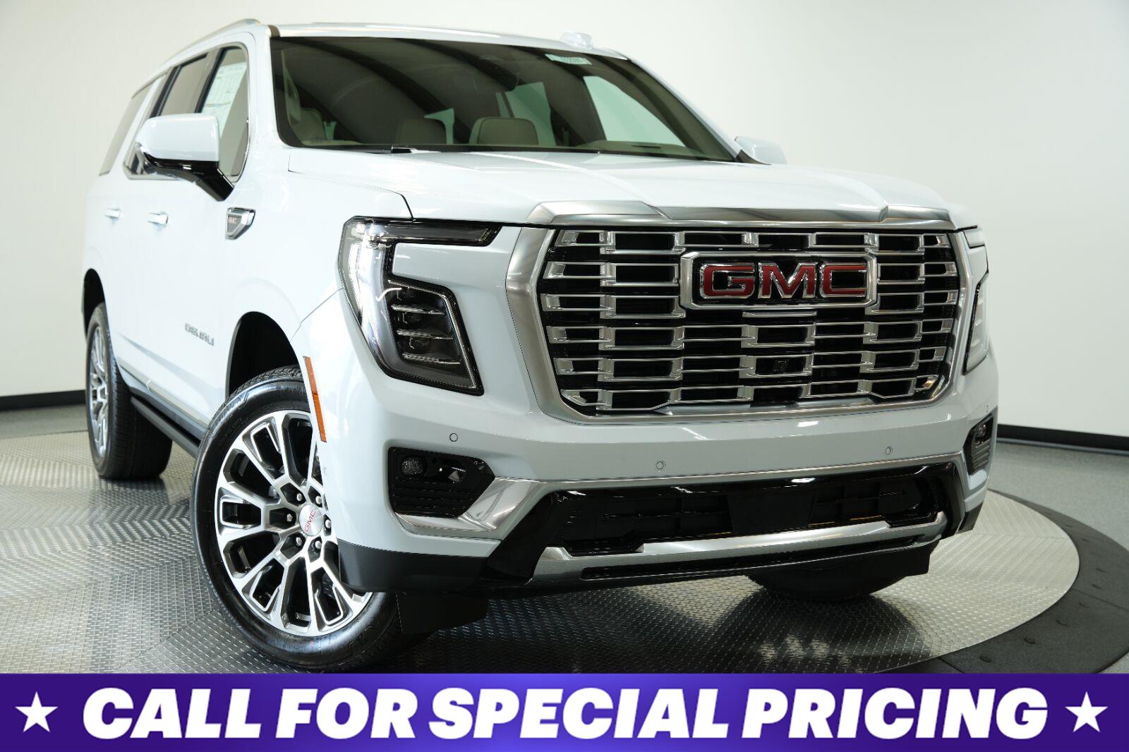 Glacier White Tricoat 2026 GMC Yukon SUV / Crossover Four-Wheel Drive Automatic