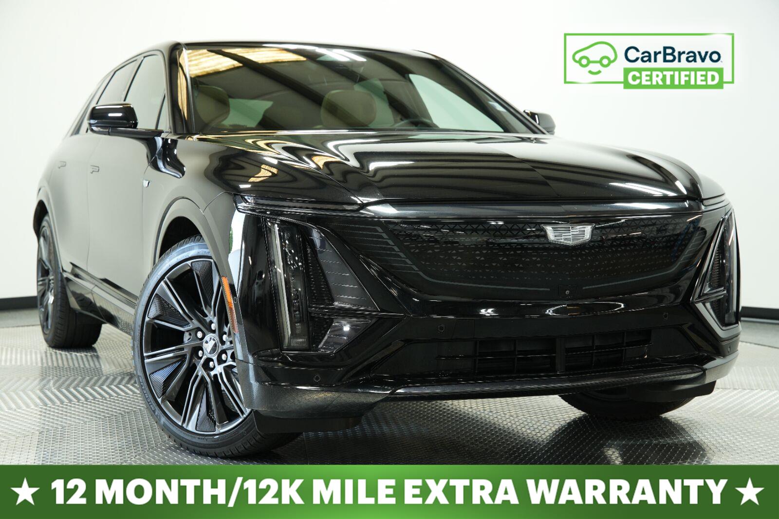 BLK/Black 2024 Cadillac LYRIQ SUV / Crossover All-Wheel Drive