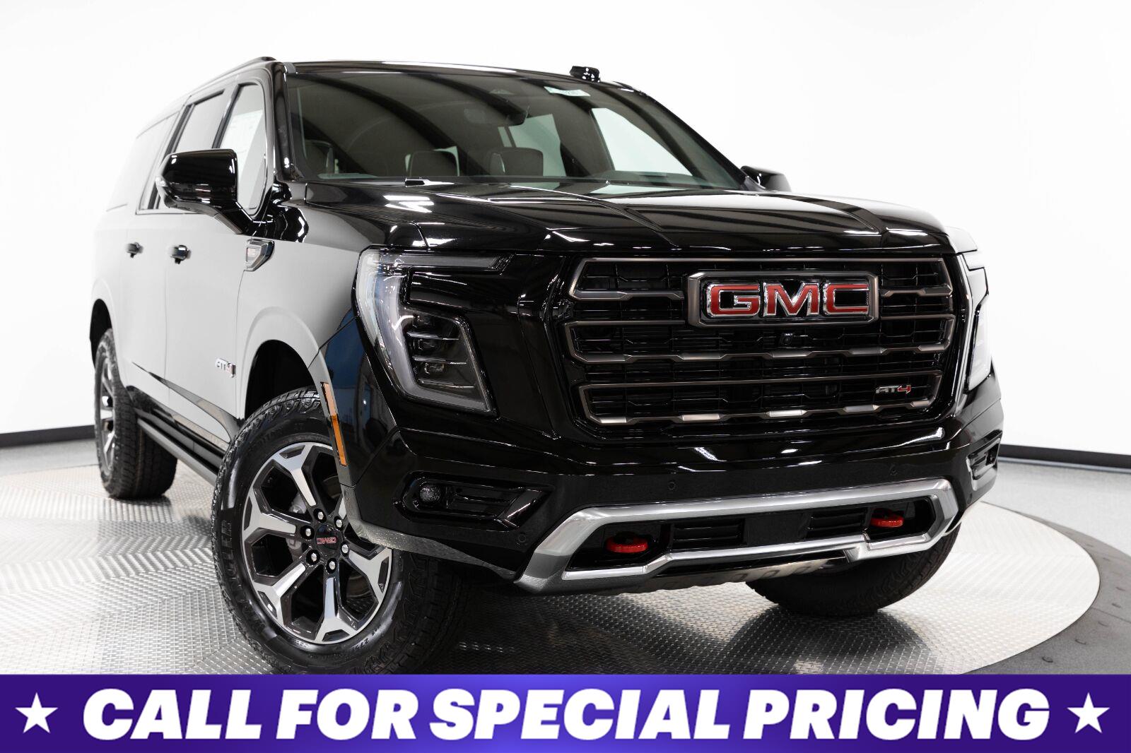 GBA ONYX BLACK 2026 GMC Yukon XL SUV / Crossover Four-Wheel Drive Automatic