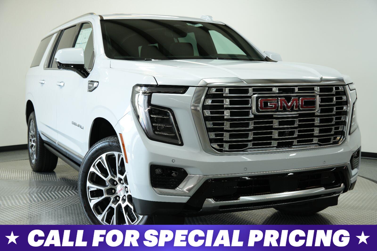G4J GLACIER WHITE TRICOAT 2026 GMC Yukon XL SUV / Crossover Four-Wheel Drive Automatic