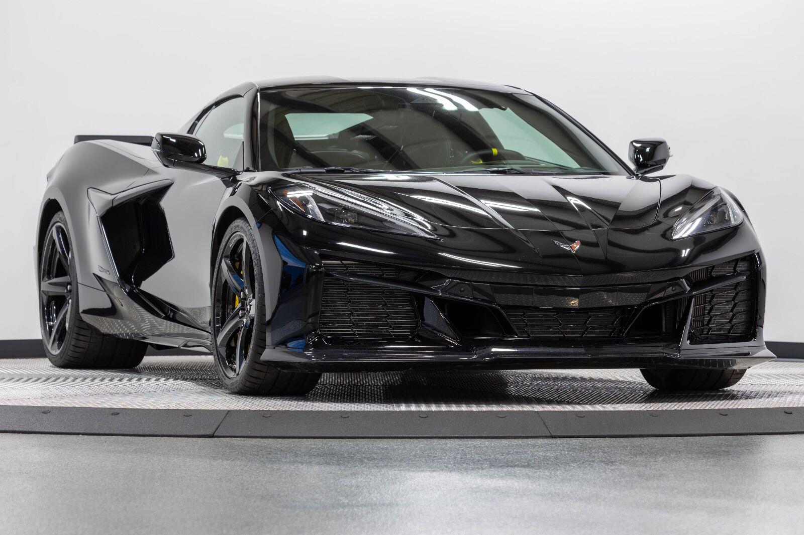 Black 2026 Chevrolet Corvette E-Ray Coupe All-Wheel Drive 8-Speed Dual Clutch