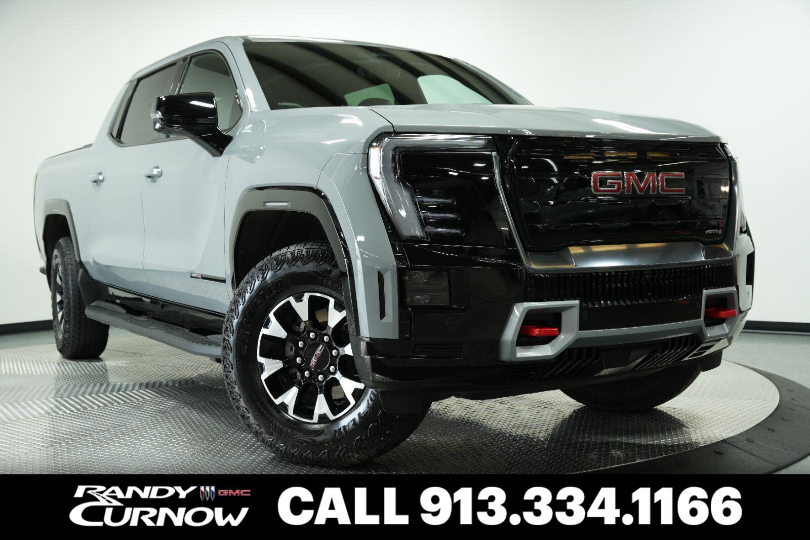 Thunderstorm Gray 2026 GMC Sierra EV Pickup Truck All-Wheel Drive Automatic
