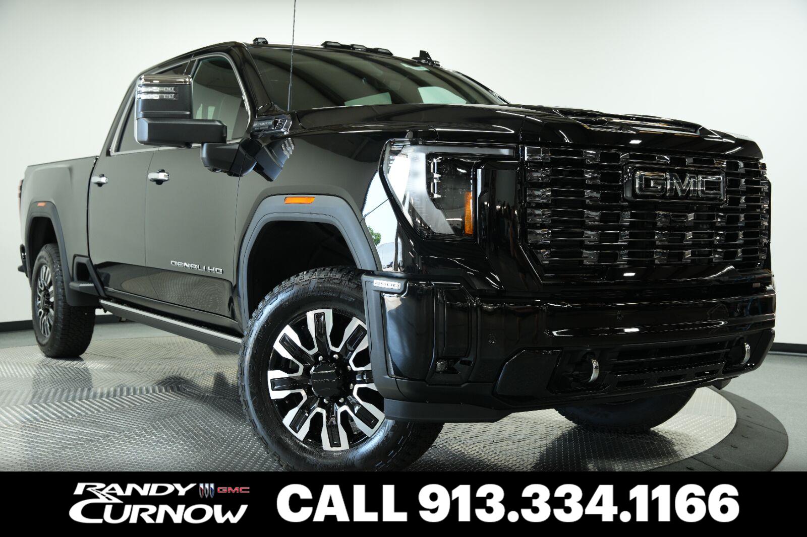 Onyx Black 2026 GMC Sierra 2500HD Pickup Truck Four-Wheel Drive Automatic