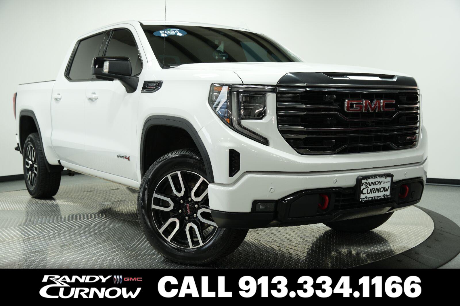 Summit White 2024 GMC Sierra 1500 Pickup Truck Four-Wheel Drive Automatic