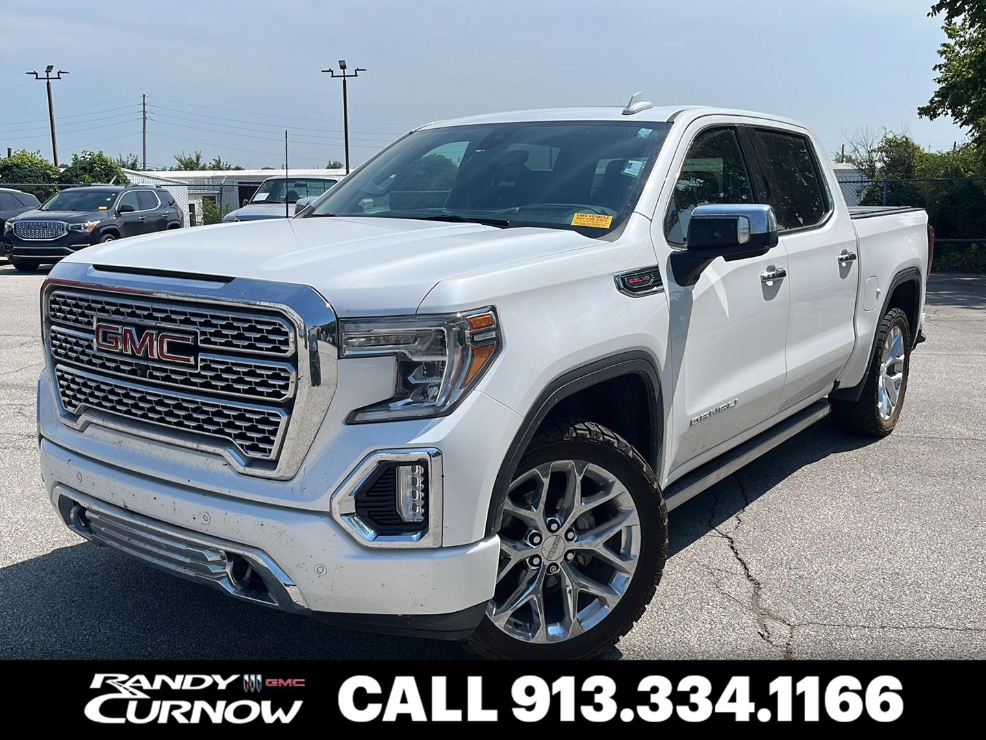 White Frost Tricoat 2020 GMC Sierra 1500 Pickup Truck Four-Wheel Drive Automatic