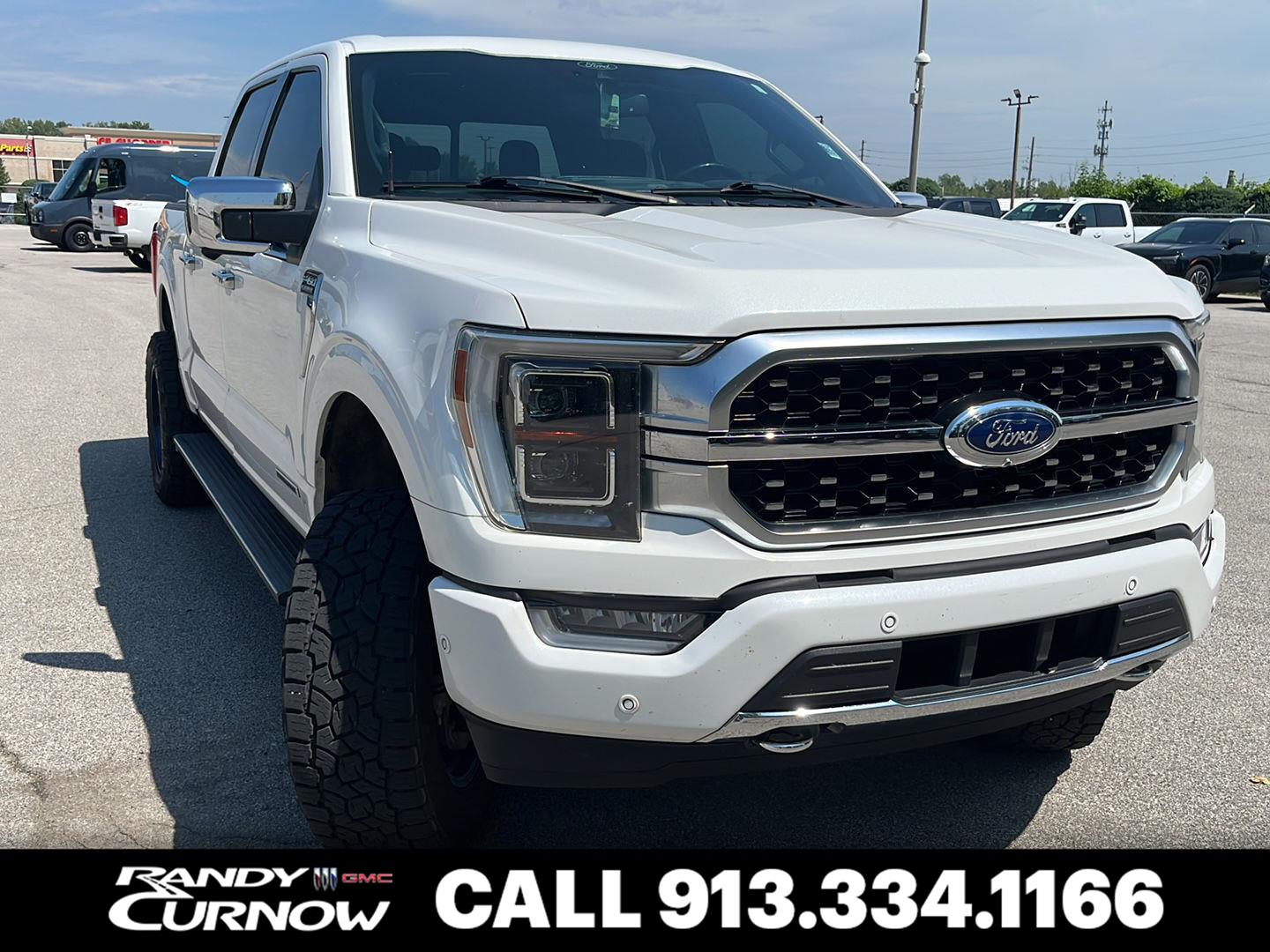 Star White Metallic Tri-Coat 2021 Ford F-150 Pickup Truck Four-Wheel Drive Automatic