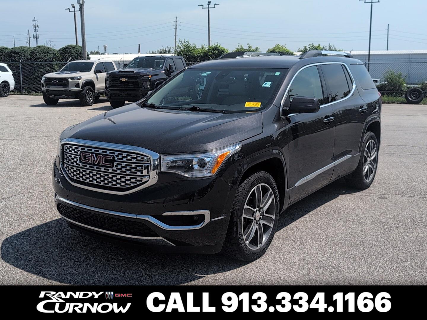 Gray (Iridium Metallic) 2017 GMC Acadia SUV / Crossover Four-Wheel Drive 6-Speed Automatic