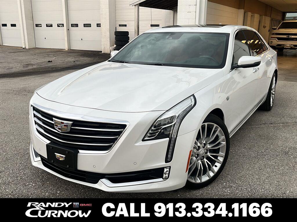 Crystal White Tricoat 2017 Cadillac CT6 Sedan All-Wheel Drive 8-Speed Automatic