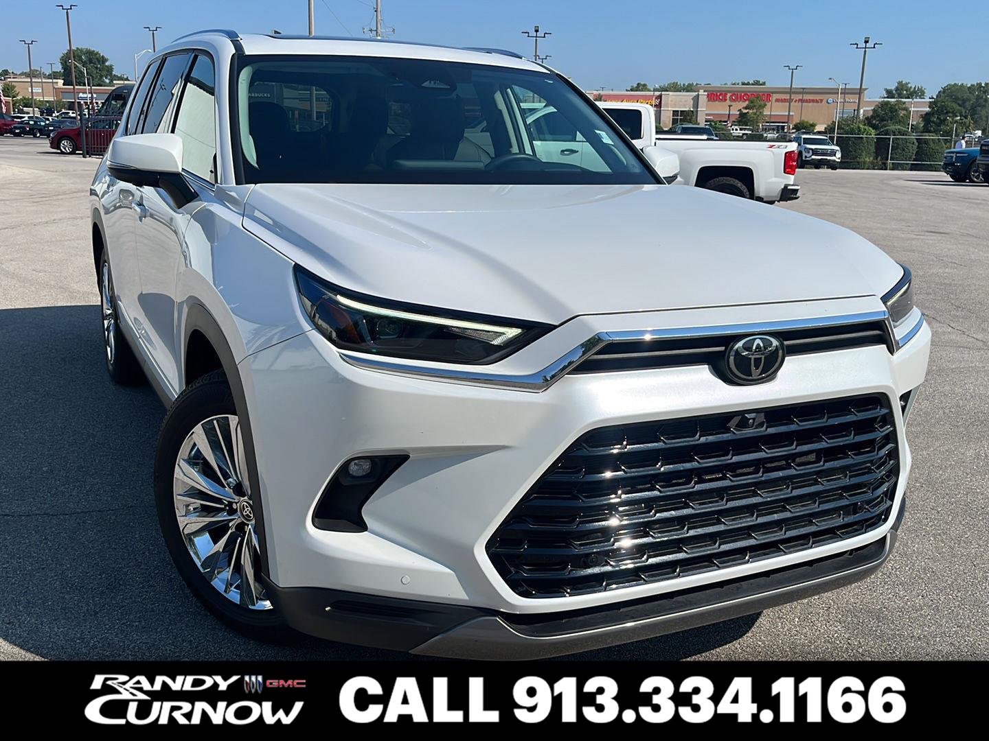 White (Wind Chill Pearl) 2025 Toyota Grand Highlander SUV / Crossover All-Wheel Drive 8-Speed Automatic