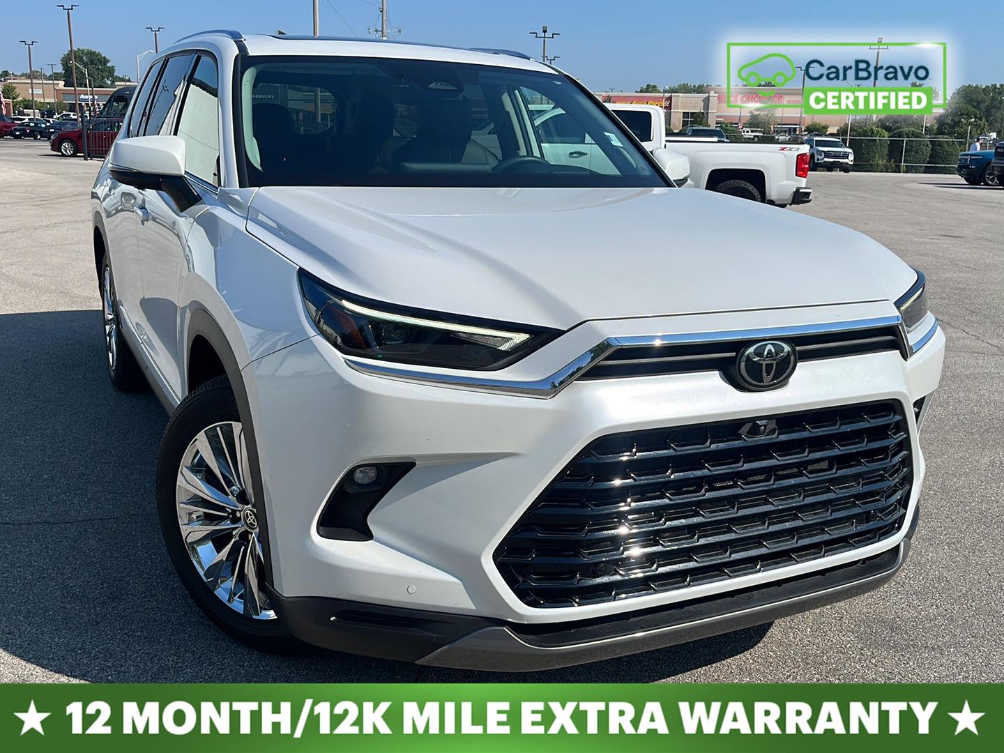 White (Wind Chill Pearl) 2025 Toyota Grand Highlander SUV / Crossover All-Wheel Drive 8-Speed Automatic